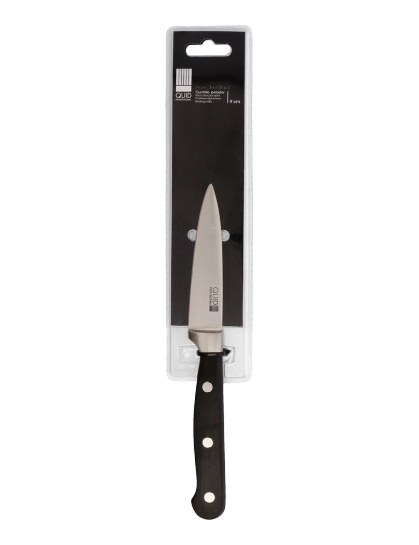 imagem de Descascador Quid Professional Inox Chef Black Metal 9 cm (Pack 10x)4