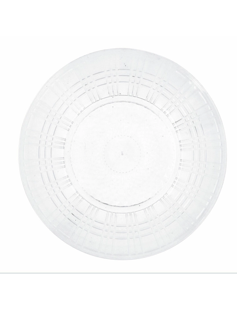 imagem de Prato de Jantar Quid Viba Transparente Plástico Ø 26 cm 26 cm (12 Unidades) (Pack 12x)1