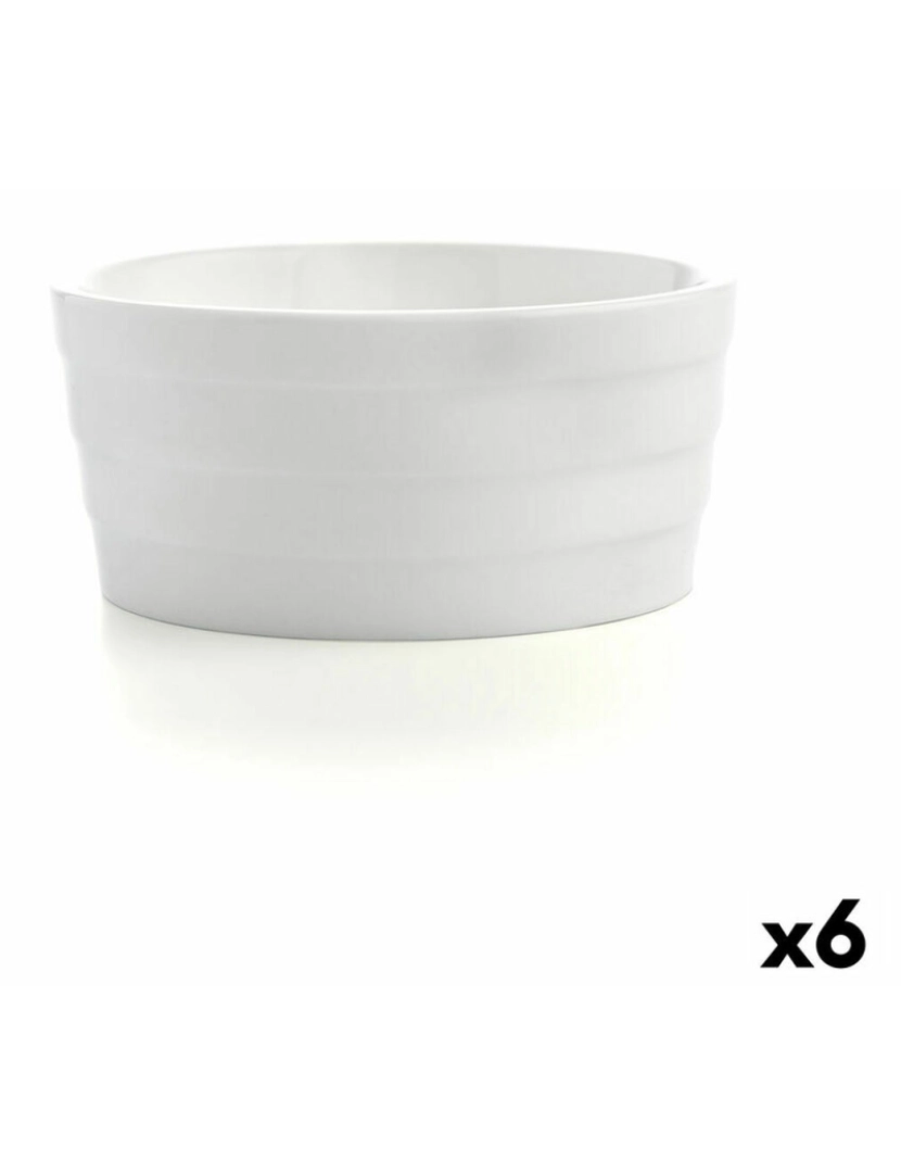 Quid - Tigela Quid Select Cerâmica Branco (7,7 cm) (6 Unidades)
