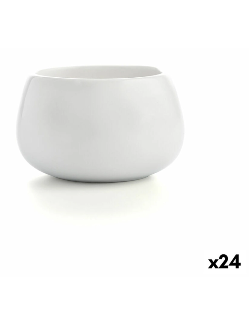 Quid - Tigela Quid Select Mini Cerâmica Branco 5,3 cm 24 Unidades