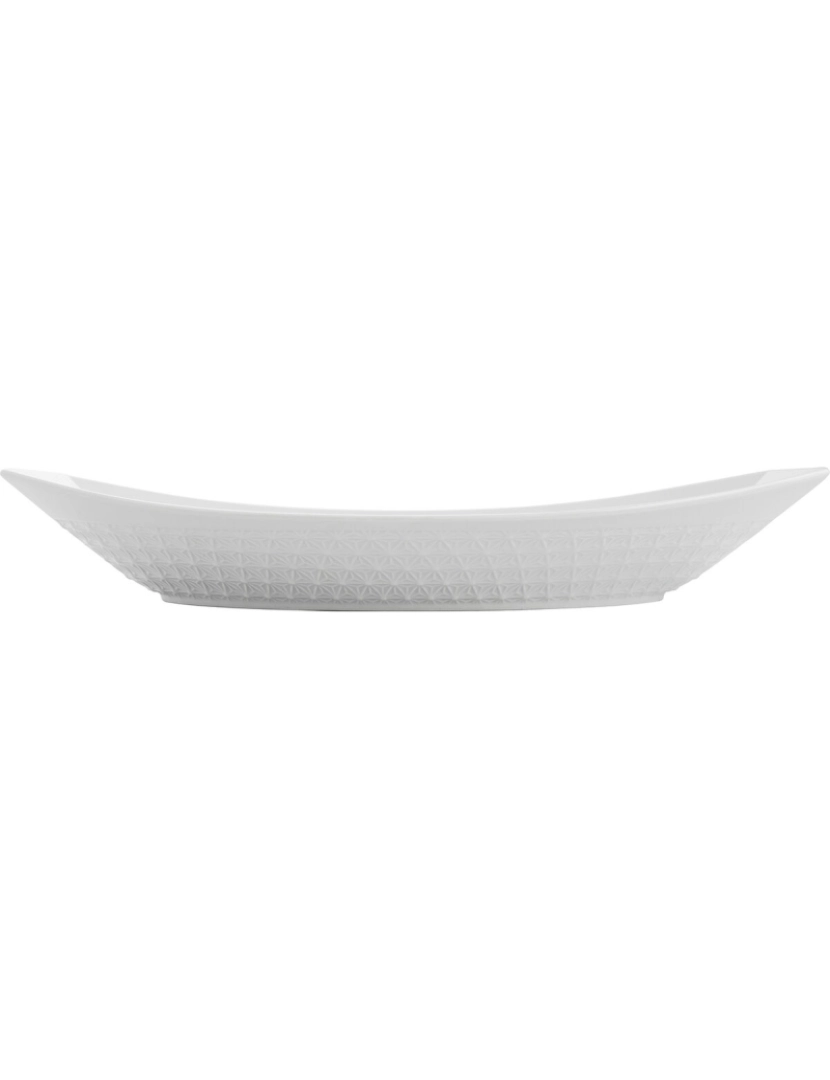 imagem de Recipiente de Cozinha Quid Gastro Cerâmica Branco (39,5 x 19 x 8 cm) (4 Unidades)2