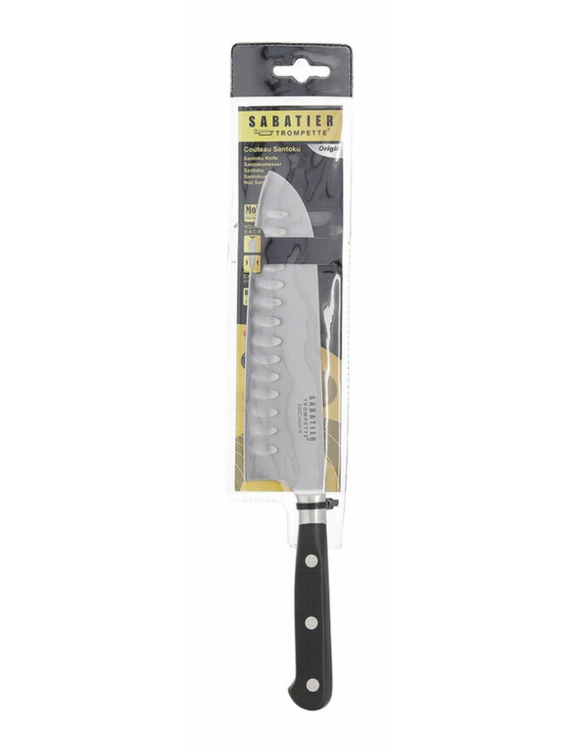 imagem de Faca Santoku Sabatier Origin Metal (Pack 6x)3