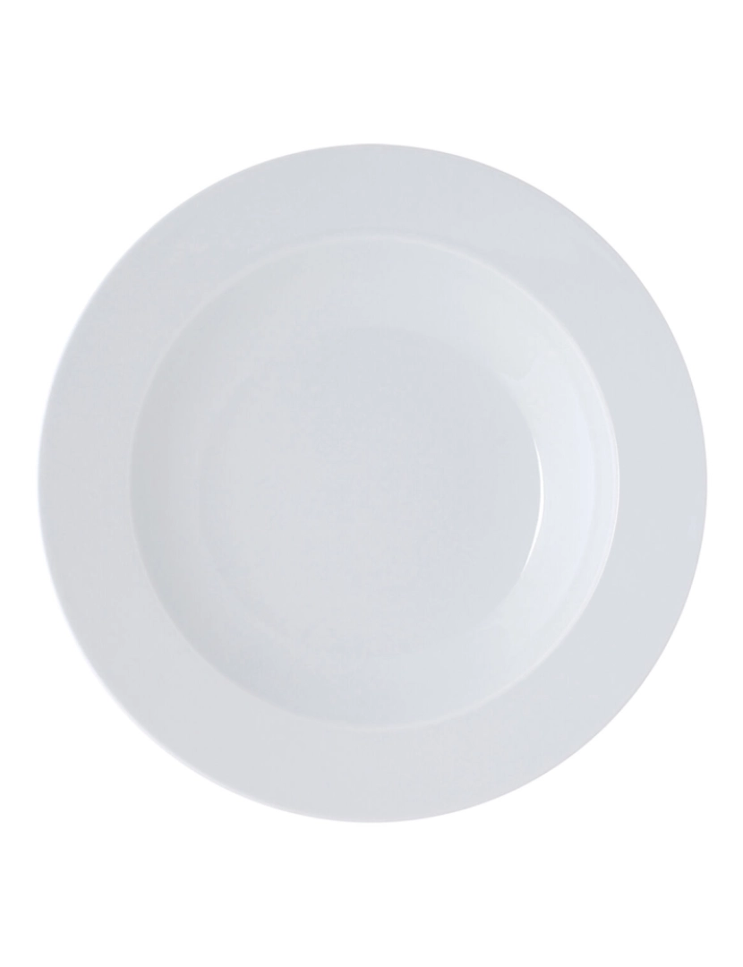 imagem de Prato Fundo Ariane Brasserie Cerâmica Branco (29 cm) (Pack 4x)1