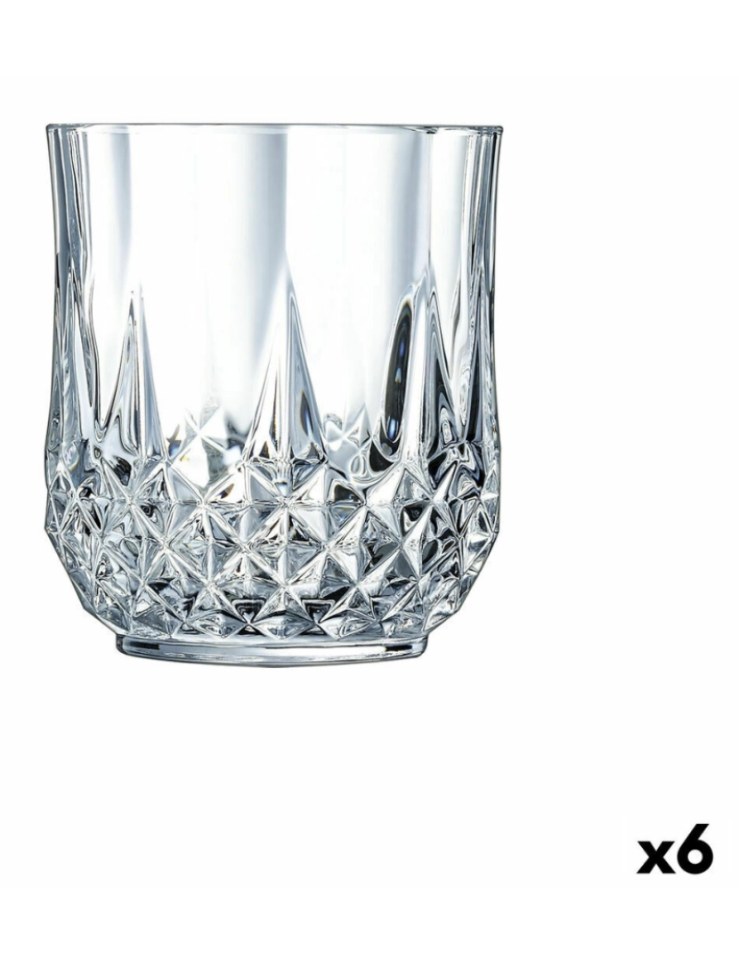 imagem de Copo Cristal d’Arques Paris Longchamp Transparente Vidro (320 ml) (Pack 6x)2