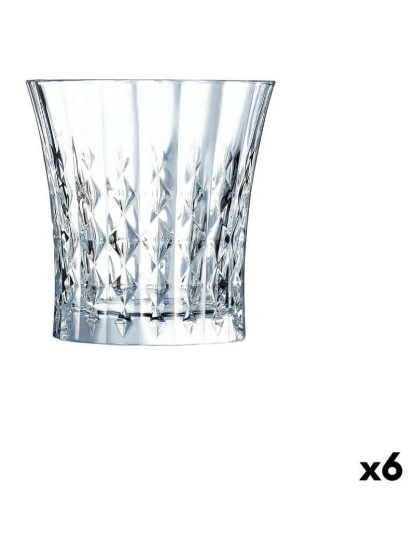 imagem de Copo Cristal d’Arques Paris Lady Diamond Transparente Vidro (270 ml) (Pack 6x)2