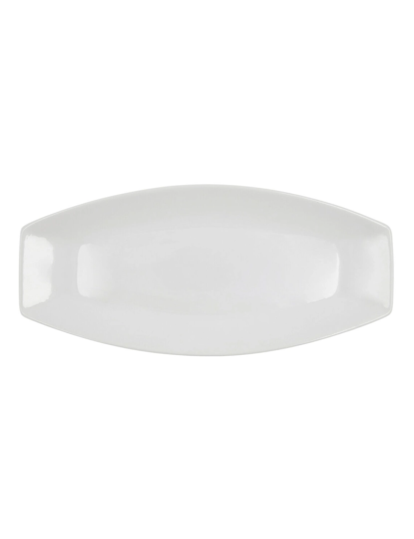 imagem de Recipiente de Cozinha Quid Gastro Cerâmica Branco (40 x 17,5 x 3,5 cm) (Pack 4x)3