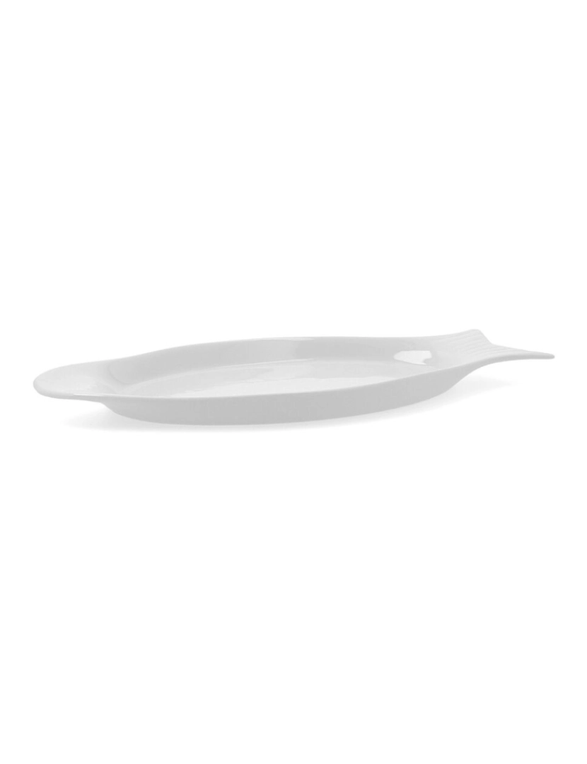 imagem de Recipiente de Cozinha Quid Gastro Cerâmica Branco (32.5 x 15,5 x 2,5 cm) (Pack 6x)4