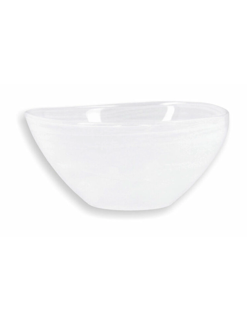 Quid - Saladeira Quid Boreal Ø 14 cm Branco Vidro (6 Unidades) (Pack 6x)