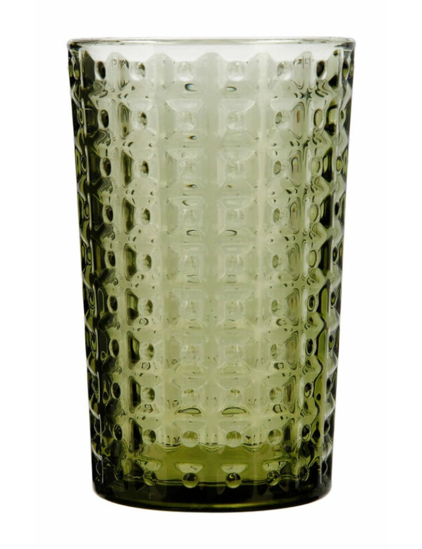 Lá Bouchee - Copo La Bouchée Alma Verde Vidro (350 ml) (Pack 6x)