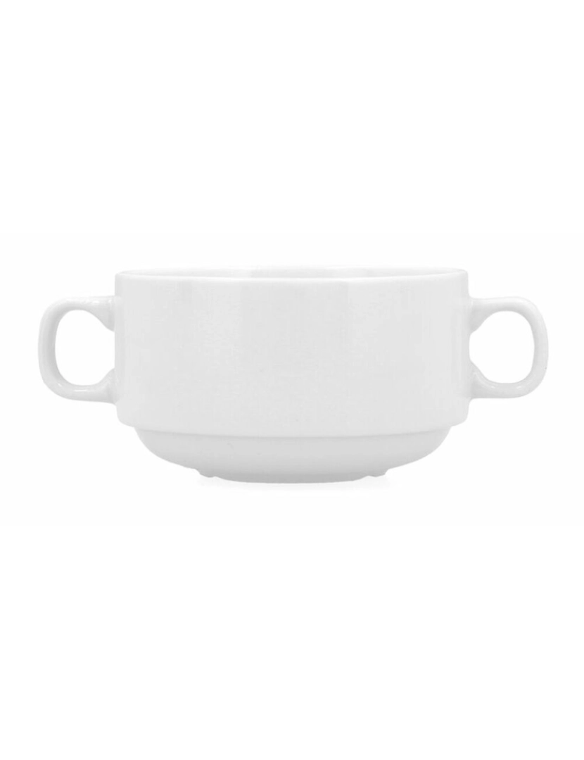Bidasoa - Chávenas de chá Bidasoa Glacial Branco 300 ml (6 Unidades) (Pack 6x)