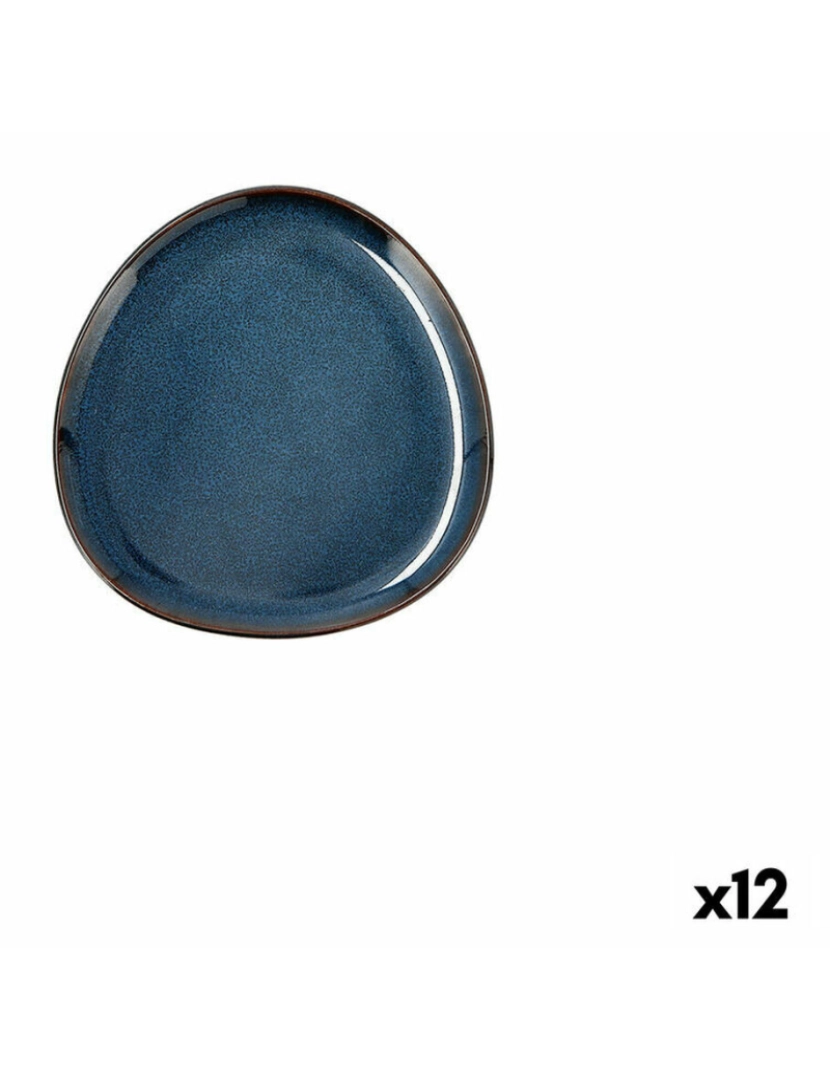 imagem de Prato de Jantar Bidasoa Ikonic Azul Cerâmica 11 x 11 cm (12 Unidades) (Pack 12x)2
