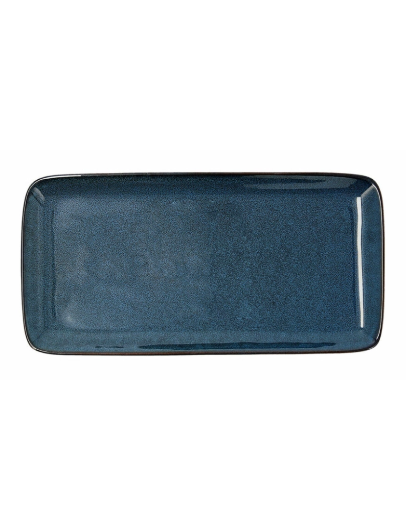 Bidasoa - Recipiente de Cozinha Bidasoa Ikonic Cerâmica Azul (28 x 14 cm) (Pack 4x)
