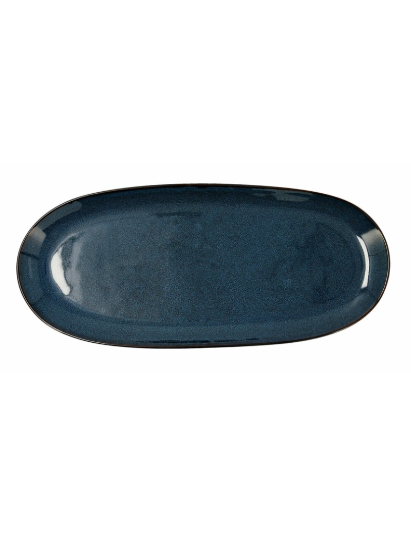 Bidasoa - Recipiente de Cozinha Bidasoa Ikonic Cerâmica Azul (36 x 16 cm) (Pack 2x)