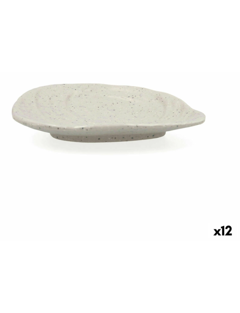 imagem de Prato de Jantar Bidasoa Ikonic Cinzento Plástico Melamina 16 x 12,7 x 2,3 cm (12 Unidades) (Pack 12x)2