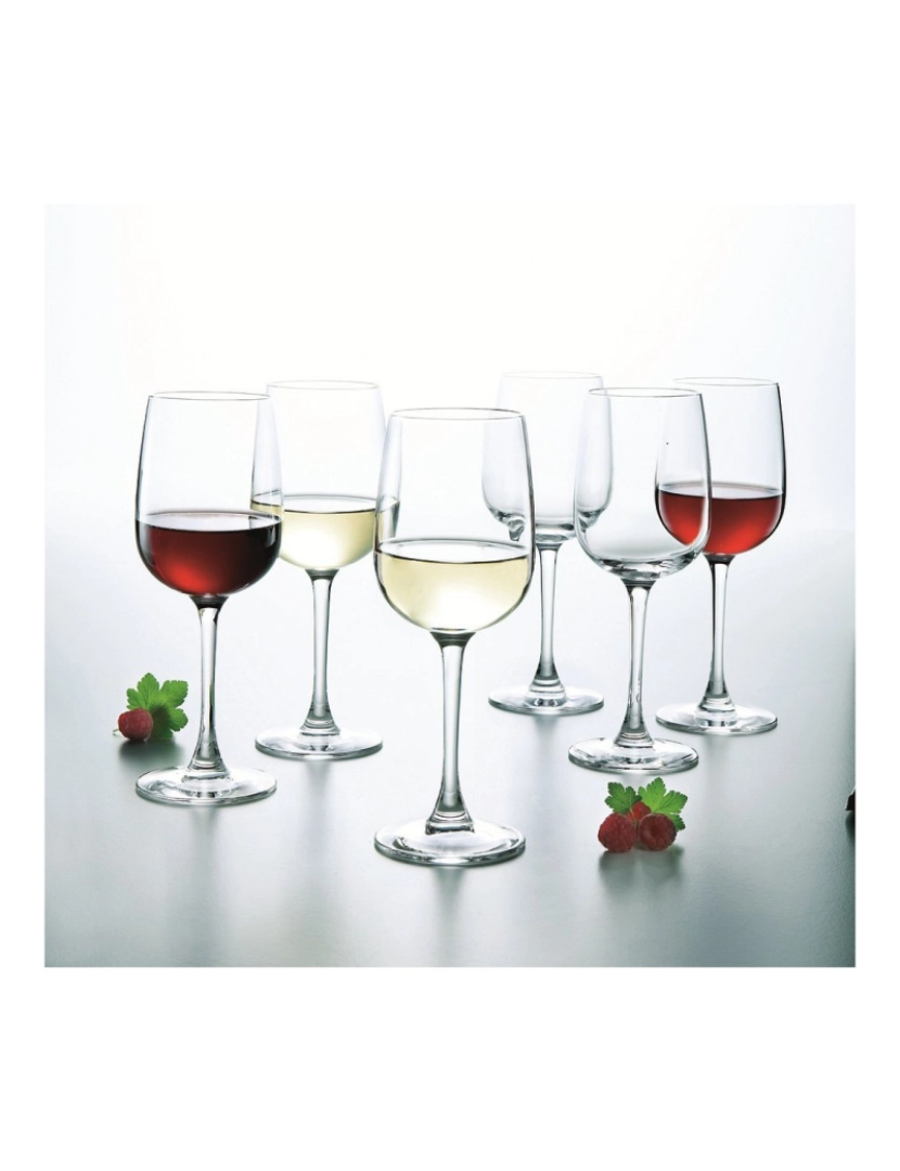 imagem de Copo para vinho Luminarc Versailles 6 unidades 270 ml (27 cl)5