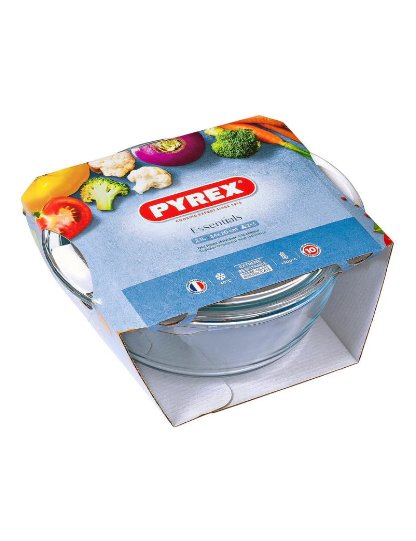 imagem de Caçarola com Tampa Pyrex Essentials Transparente Vidro 2,1 L5