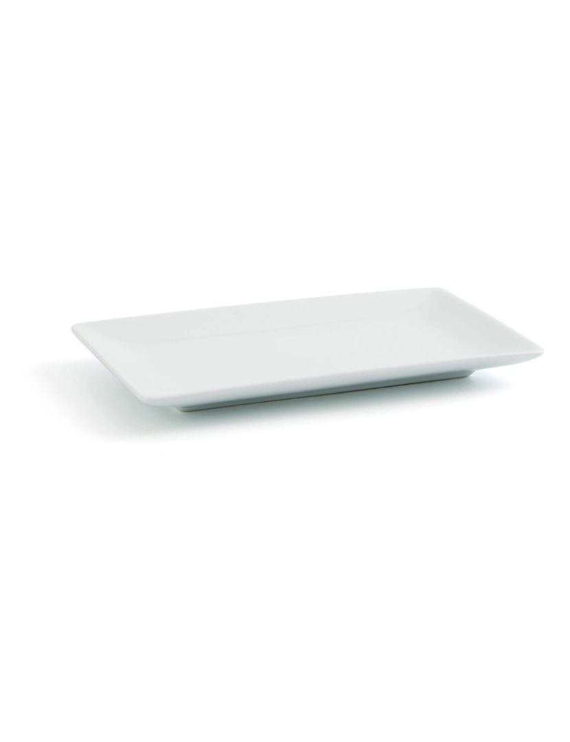 Quid - Prato Quid Gastro Fun Pequeno Branco Cerâmica 16,5 x 9,5 x 2 cm (6 Unidades) (Pack 6x)