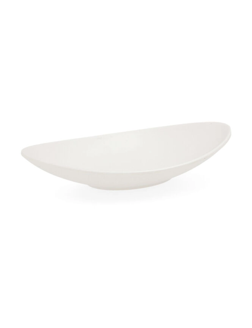 imagem de Prato Fundo Quid Select Oval Branco Plástico 18 x 10,5 x 3 cm (12 Unidades)2
