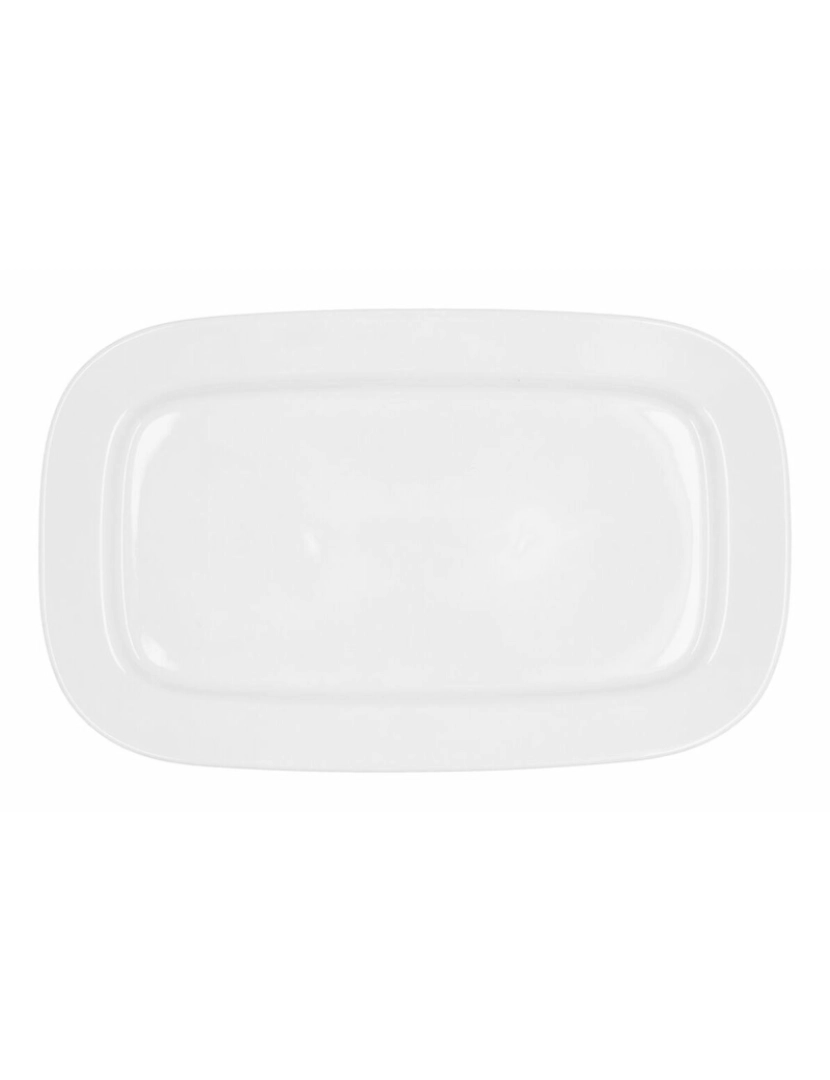 imagem de Recipiente de Cozinha Bidasoa Glacial Cerâmica Branco (36 x 21 cm) (Pack 3x)3