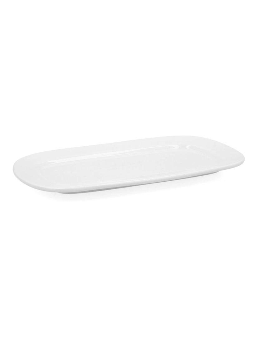 Bidasoa - Recipiente de Cozinha Bidasoa Glacial Cerâmica Branco (31 x 18 cm) (Pack 6x)