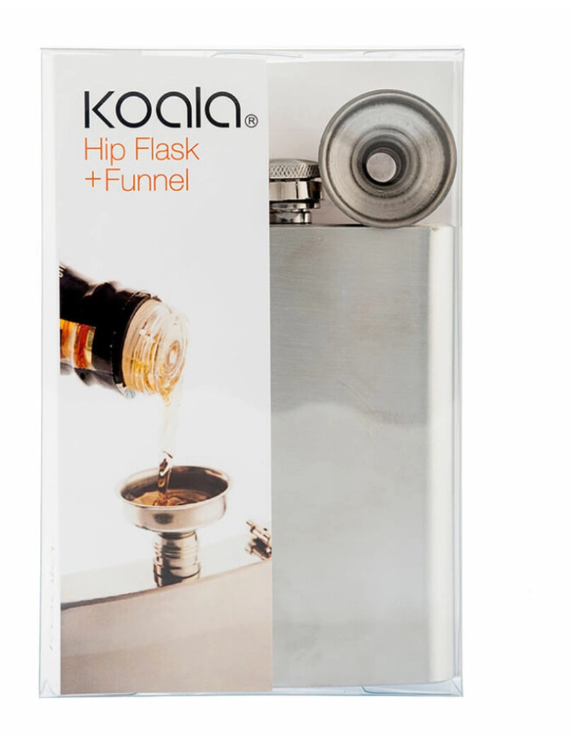 imagem de Frasco de bolso Koala Bodega 240 ml Metal2