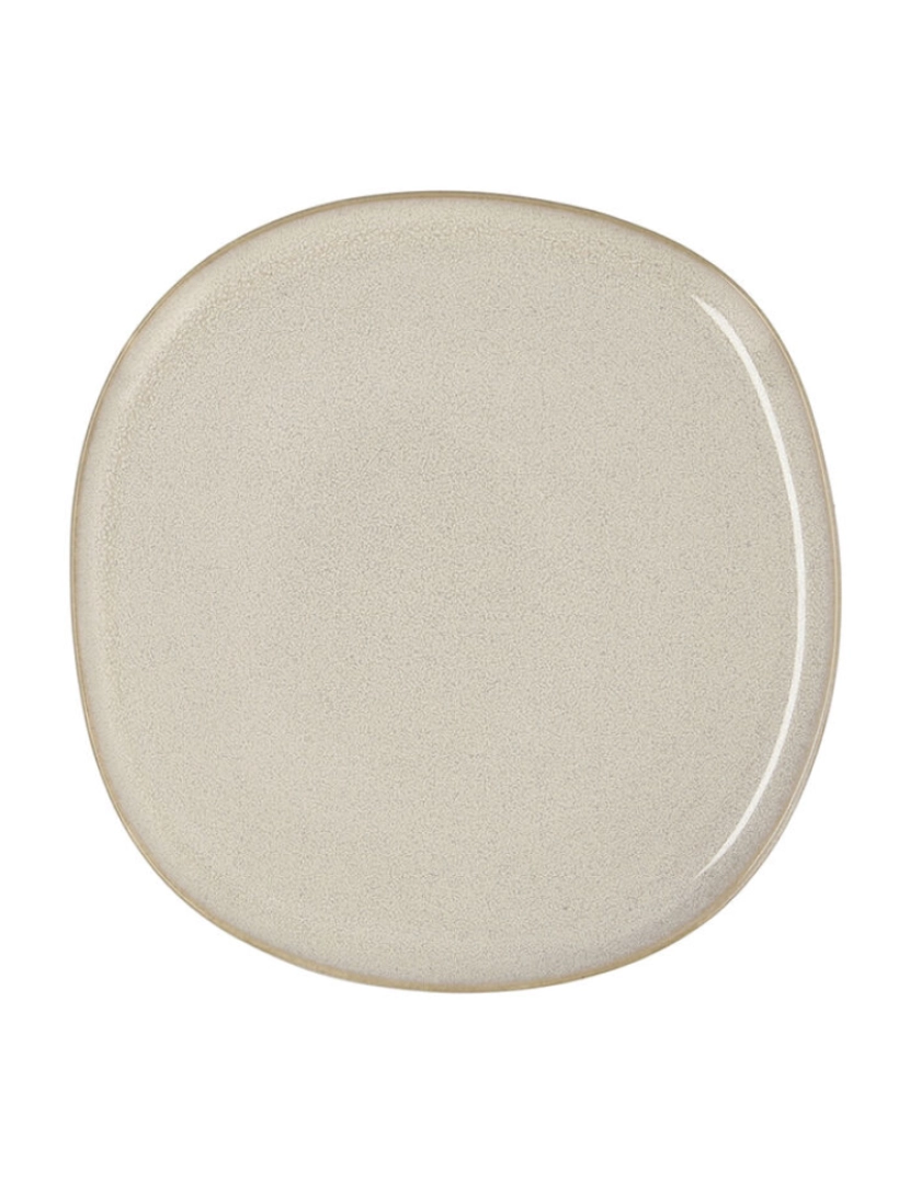 Bidasoa - Prato de Jantar Bidasoa Ikonic Branco Cerâmica 20,2 x 19,7 cm (6 Unidades) (Pack 6x)