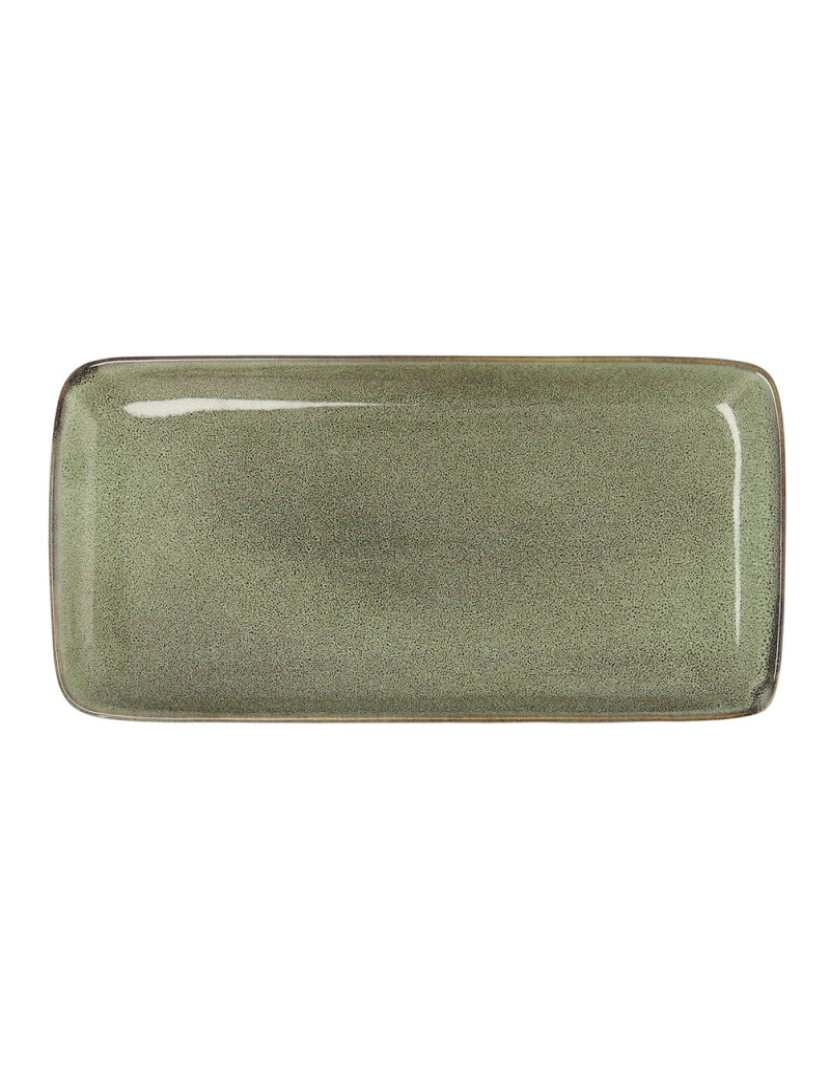 Bidasoa - Recipiente de Cozinha Bidasoa Ikonic Verde Cerâmica (28 x 14 cm) (Pack 4x)