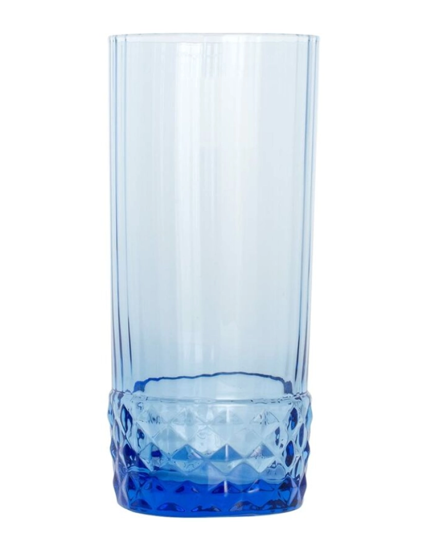 imagem de Conjunto de Copos Bormioli Rocco America'20s Azul 6 Unidades Vidro (490 ml)1