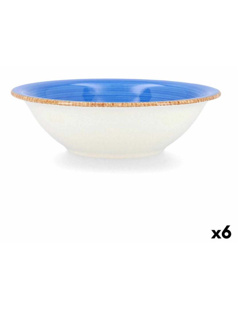 imagem de Tigela Quid Vita Cerâmica Azul (18 cm) (Pack 6x)3