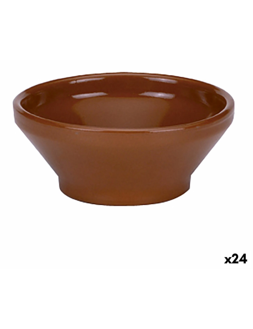 imagem de Tigela Raimundo Sopa Barro cozido Cerâmica Castanho (16 cm) (24 Unidades)1