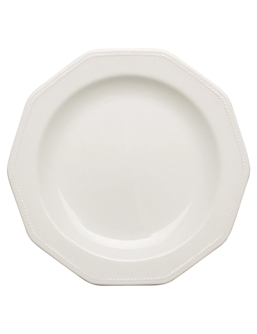 imagem de Prato de Jantar Churchill Artic White Branco Cerâmica servies Ø 27 cm (6 Unidades)2