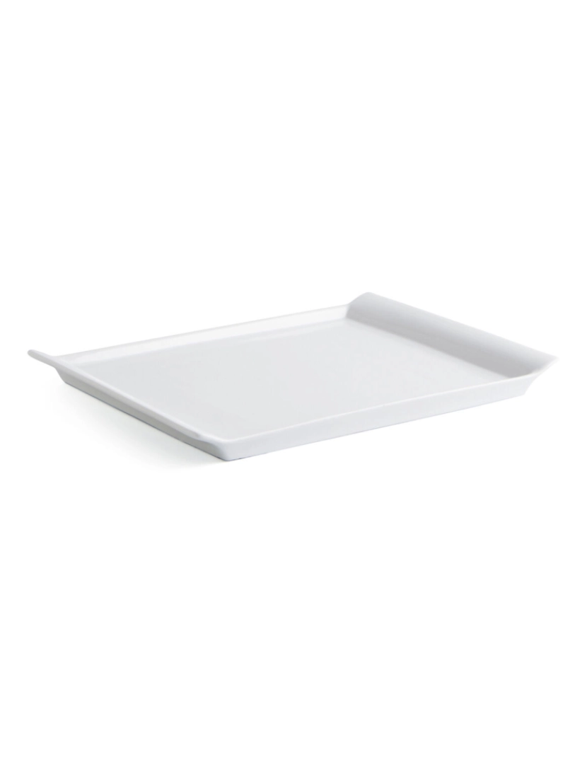 imagem de Recipiente de Cozinha Quid Gastro Fresh Cerâmica Branco (31 x 23 cm) (6 Unidades)3