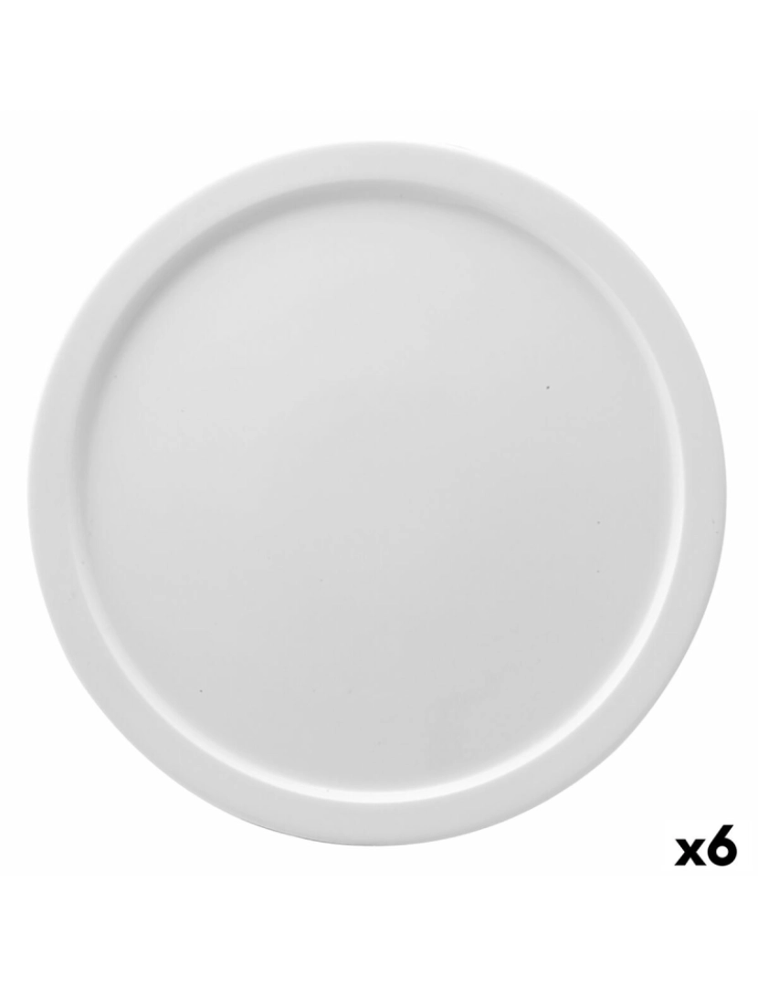 Ariane - Prato para Pizza Ariane Prime Cerâmica Branco Ø 32 cm (6 Unidades)