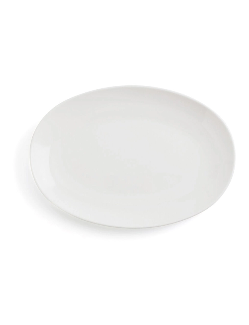 imagem de Recipiente de Cozinha Ariane Vital Coupe Oval Cerâmica Branco (Ø 26 cm) (12 Unidades)2