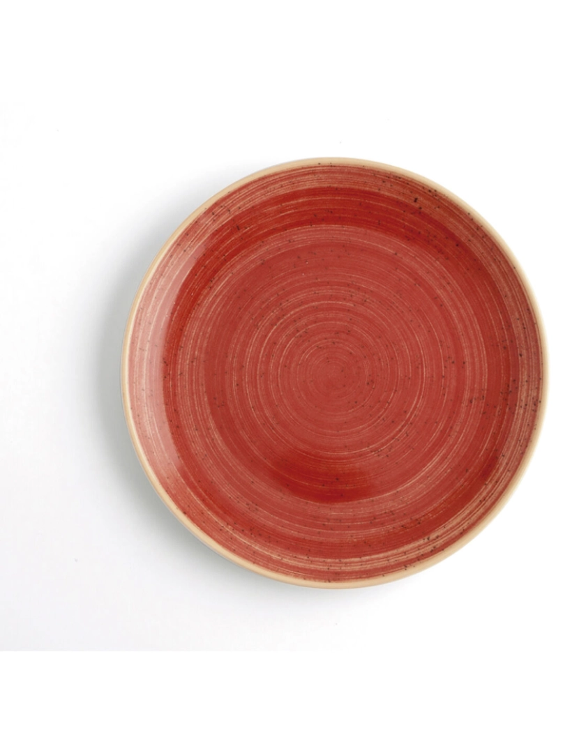 imagem de Prato de Jantar Ariane Terra Vermelho Cerâmica Ø 21 cm (12 Unidades)3