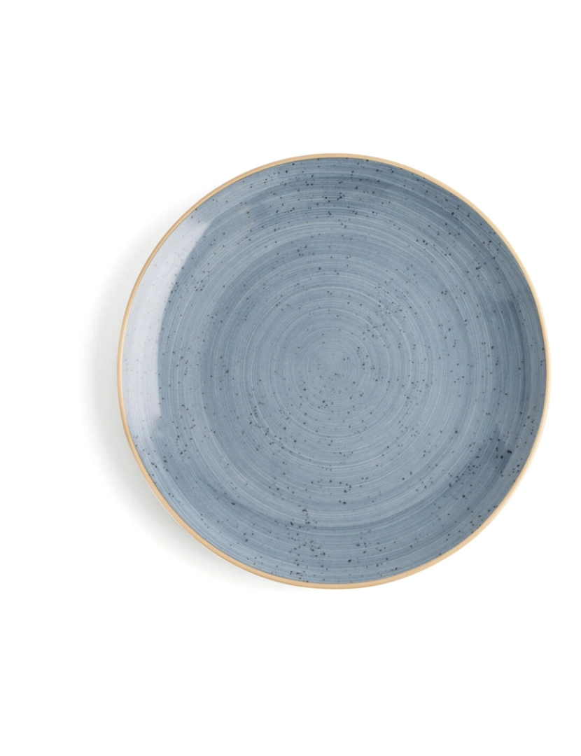 imagem de Prato de Jantar Ariane Terra Azul Cerâmica Ø 27 cm (6 Unidades)3