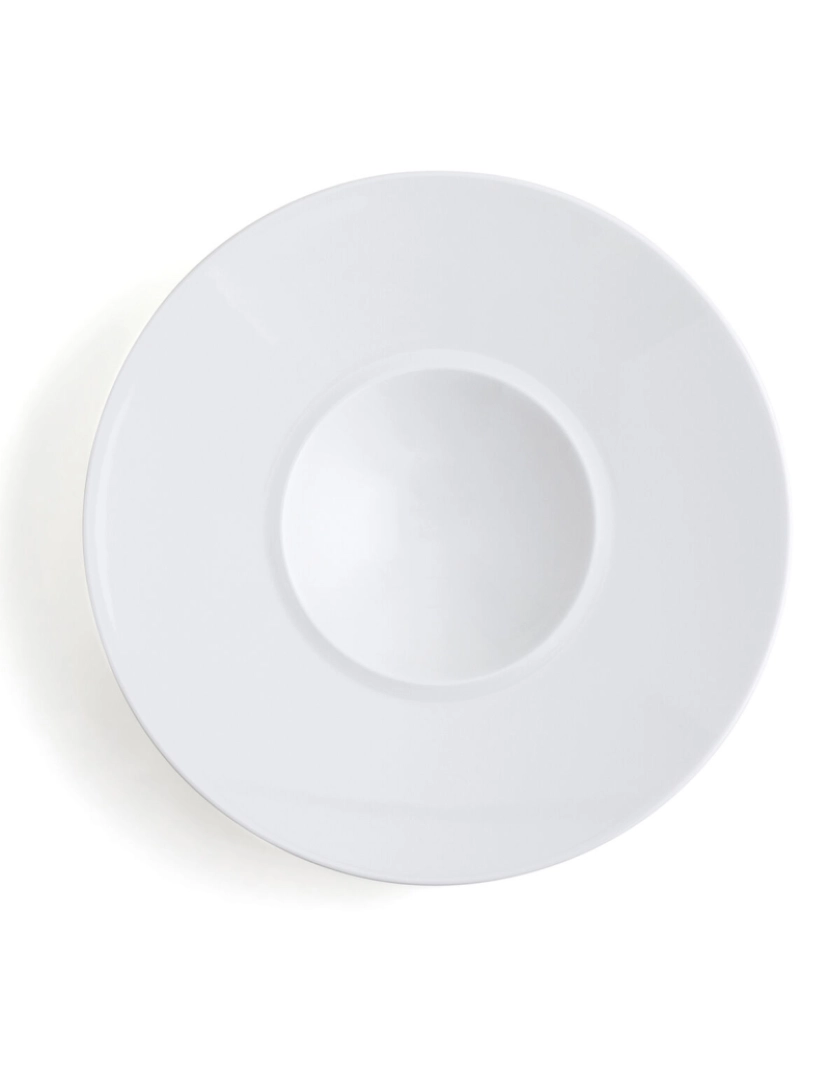 imagem de Prato Fundo Ariane Gourmet Branco Cerâmica Ø 29 cm (6 Unidades)4