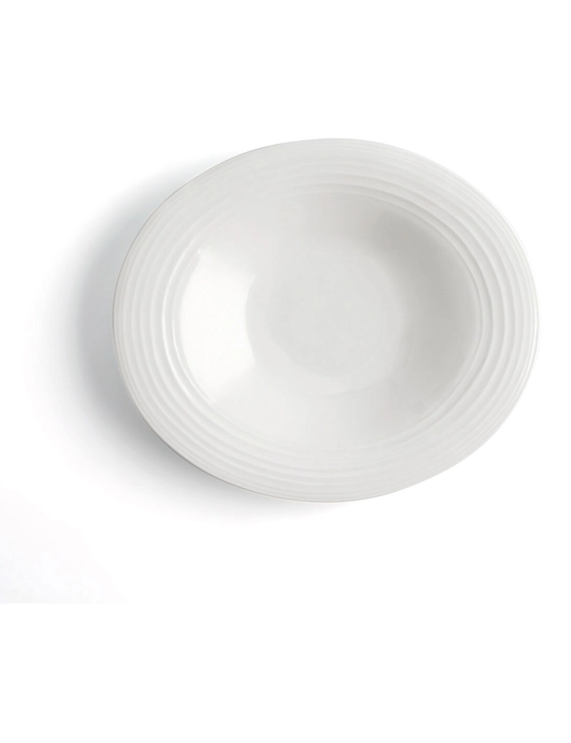 imagem de Prato Fundo Ariane A'bordo Cerâmica Branco (Ø 29 cm) (6 Unidades)2