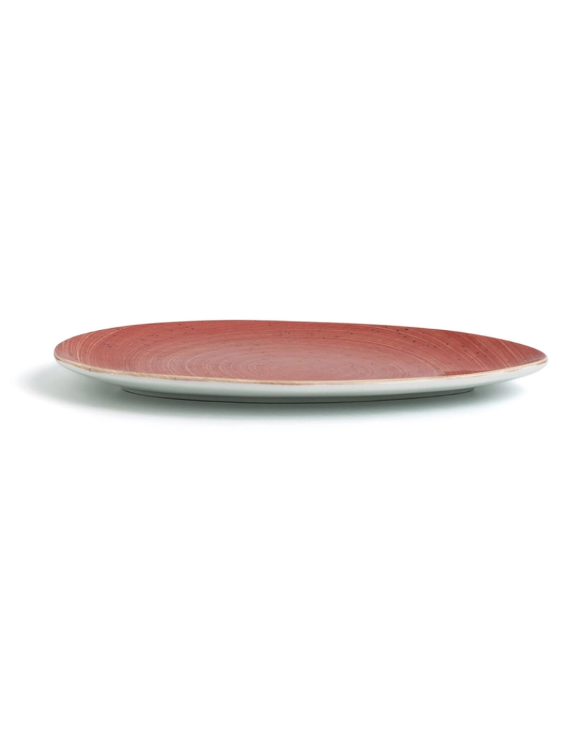 imagem de Prato de Jantar Ariane Terra Triangular Vermelho Cerâmica Ø 29 cm (6 Unidades)4