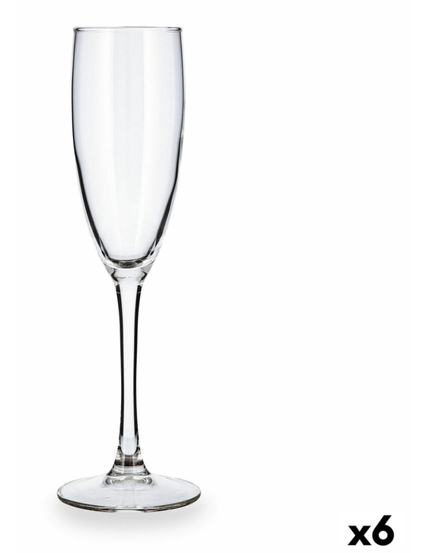 Luminarc - Copo de champanhe Luminarc Duero Transparente Vidro (170 ml) (6 Unidades)