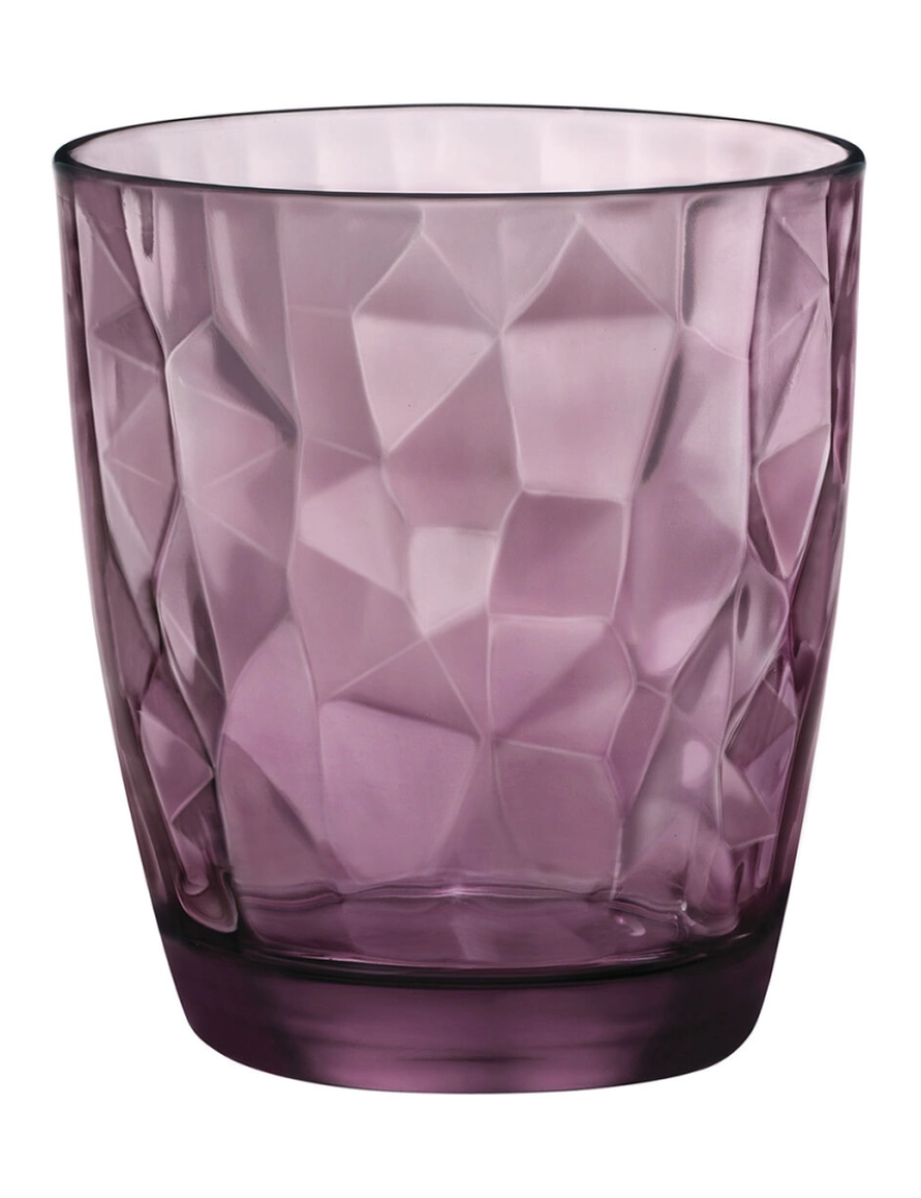 imagem de Copo Bormioli Rocco Diamond Roxo Vidro (390 ml) (6 Unidades)3