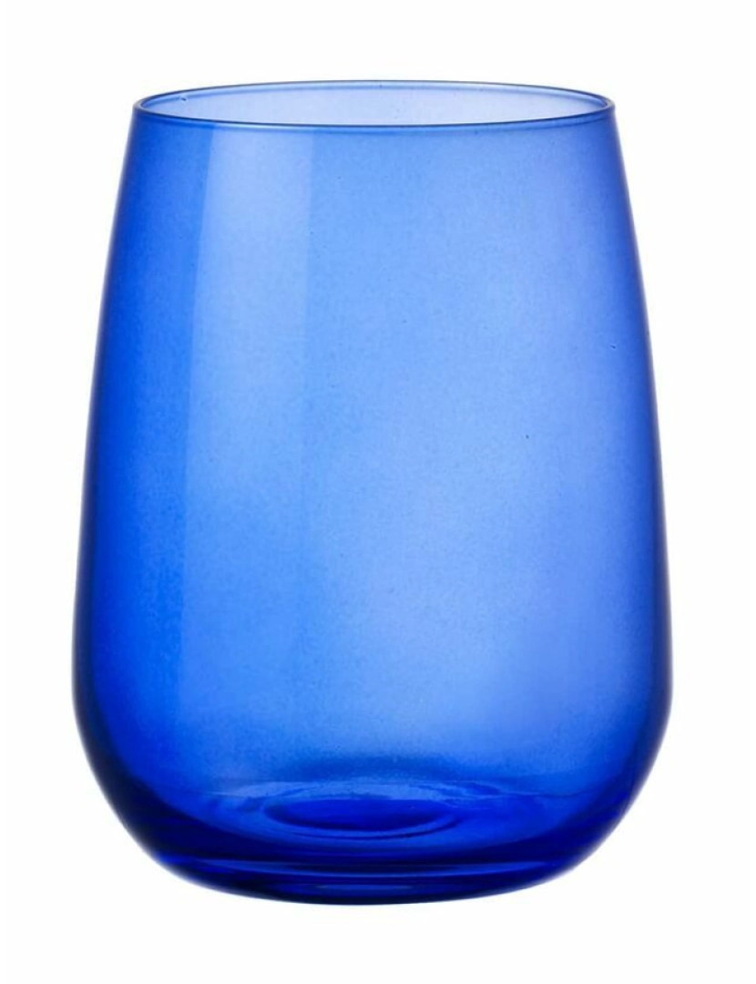 imagem de Copo Bormioli Rocco Restaurant Cobalto Azul Vidro (430 ml) (6 Unidades)2