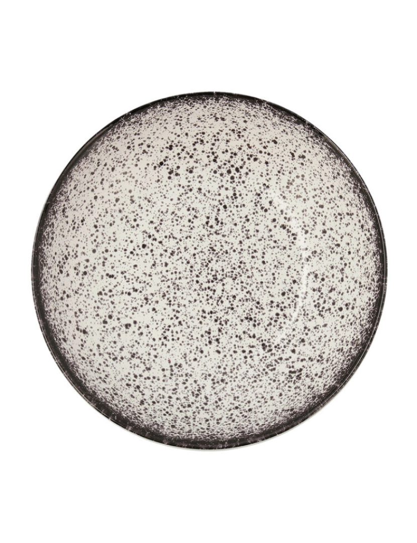 imagem de Prato Fundo Ariane Rock Cerâmica Preto (Ø 21 cm) (6 Unidades)2