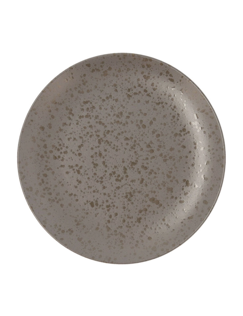 imagem de Prato de Jantar Ariane Oxide Cinzento Cerâmica Ø 21 cm (12 Unidades)2
