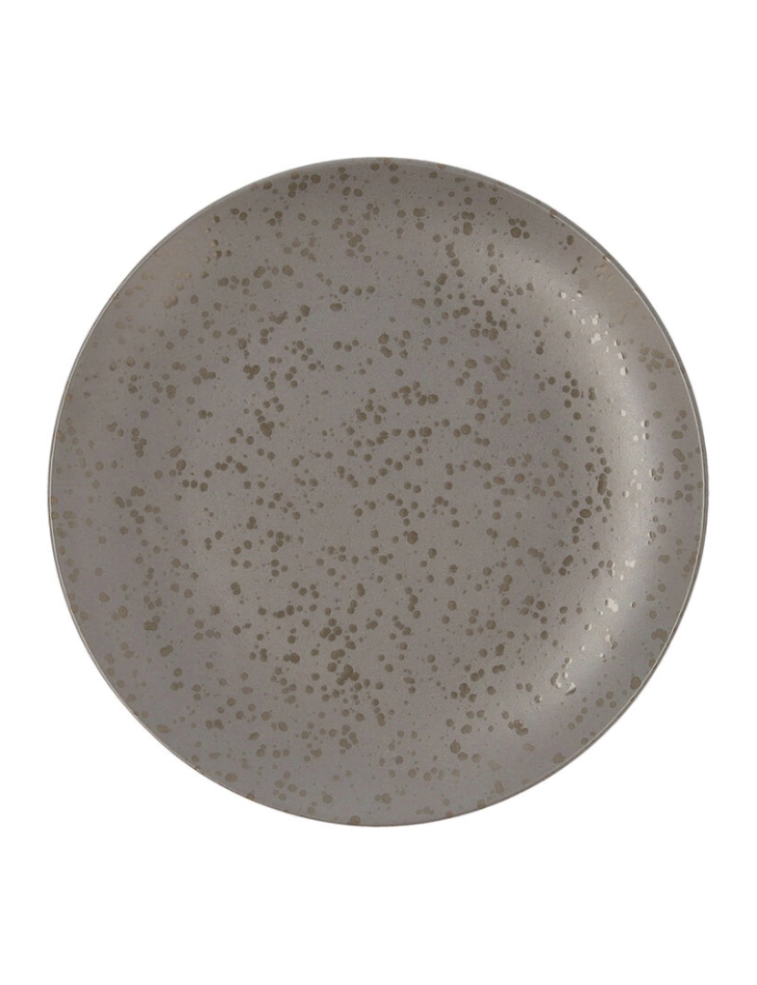 imagem de Prato de Jantar Ariane Oxide Cinzento Cerâmica Ø 24 cm (6 Unidades)2