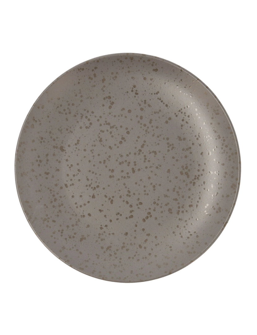 imagem de Prato de Jantar Ariane Oxide Cinzento Cerâmica Ø 27 cm (6 Unidades)2