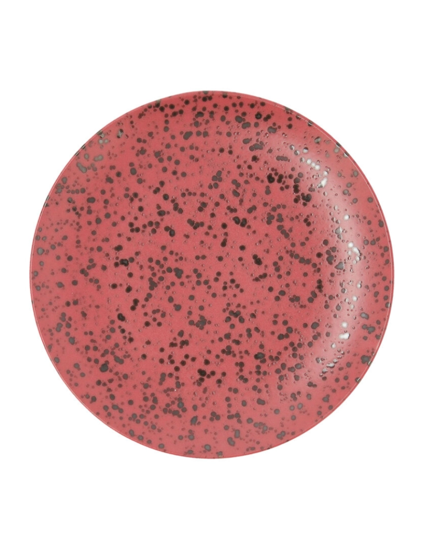 imagem de Prato de Jantar Ariane Oxide Vermelho Cerâmica Ø 24 cm (6 Unidades)2