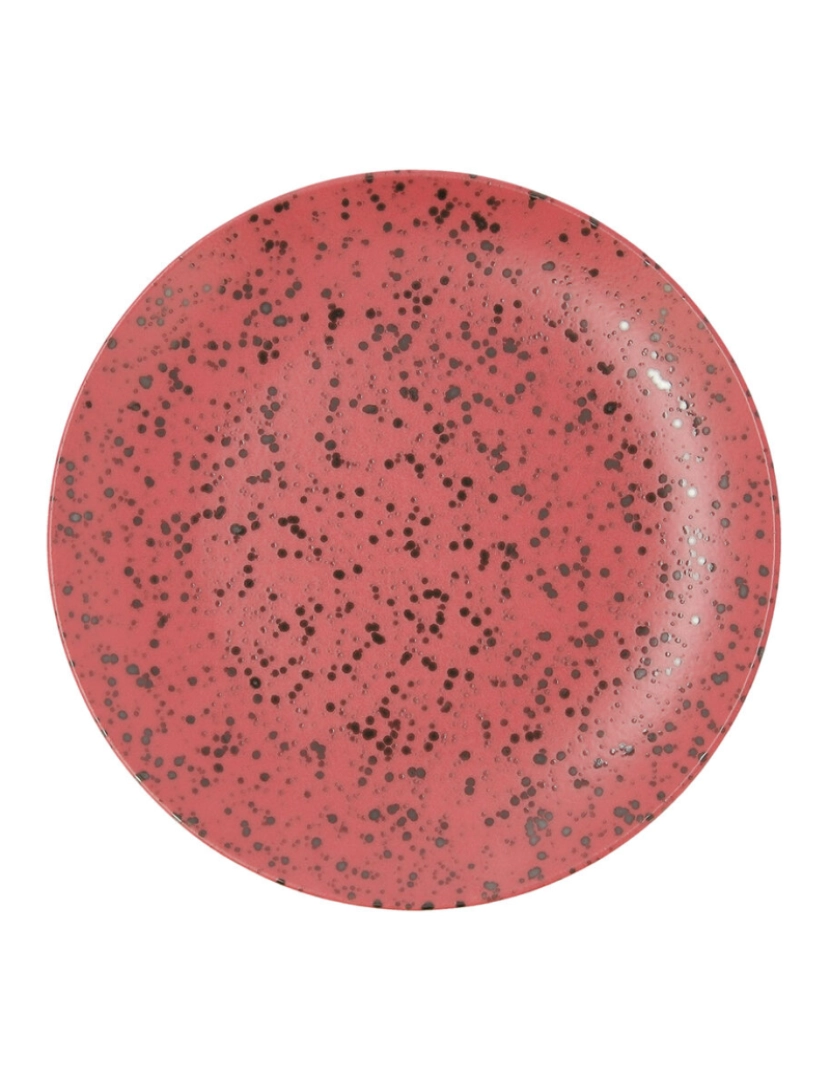 imagem de Prato de Jantar Ariane Oxide Vermelho Cerâmica Ø 27 cm (6 Unidades)2