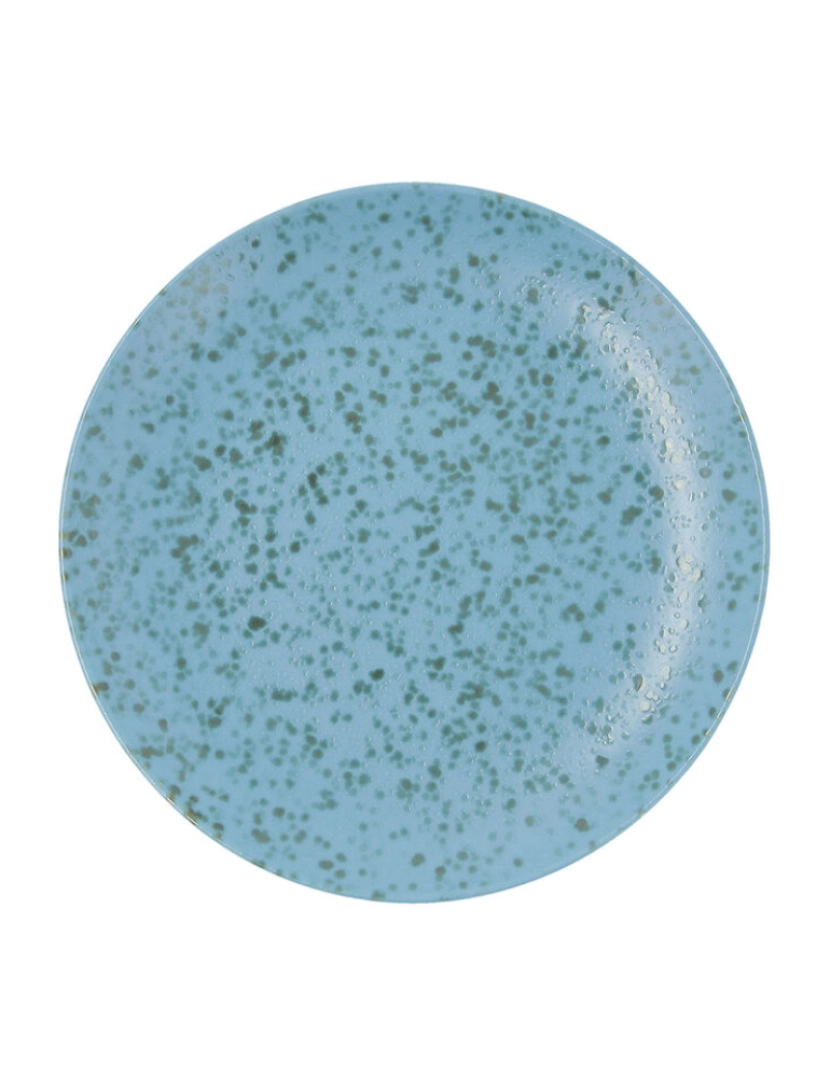 imagem de Prato de Jantar Ariane Oxide Azul Cerâmica Ø 21 cm (12 Unidades)2