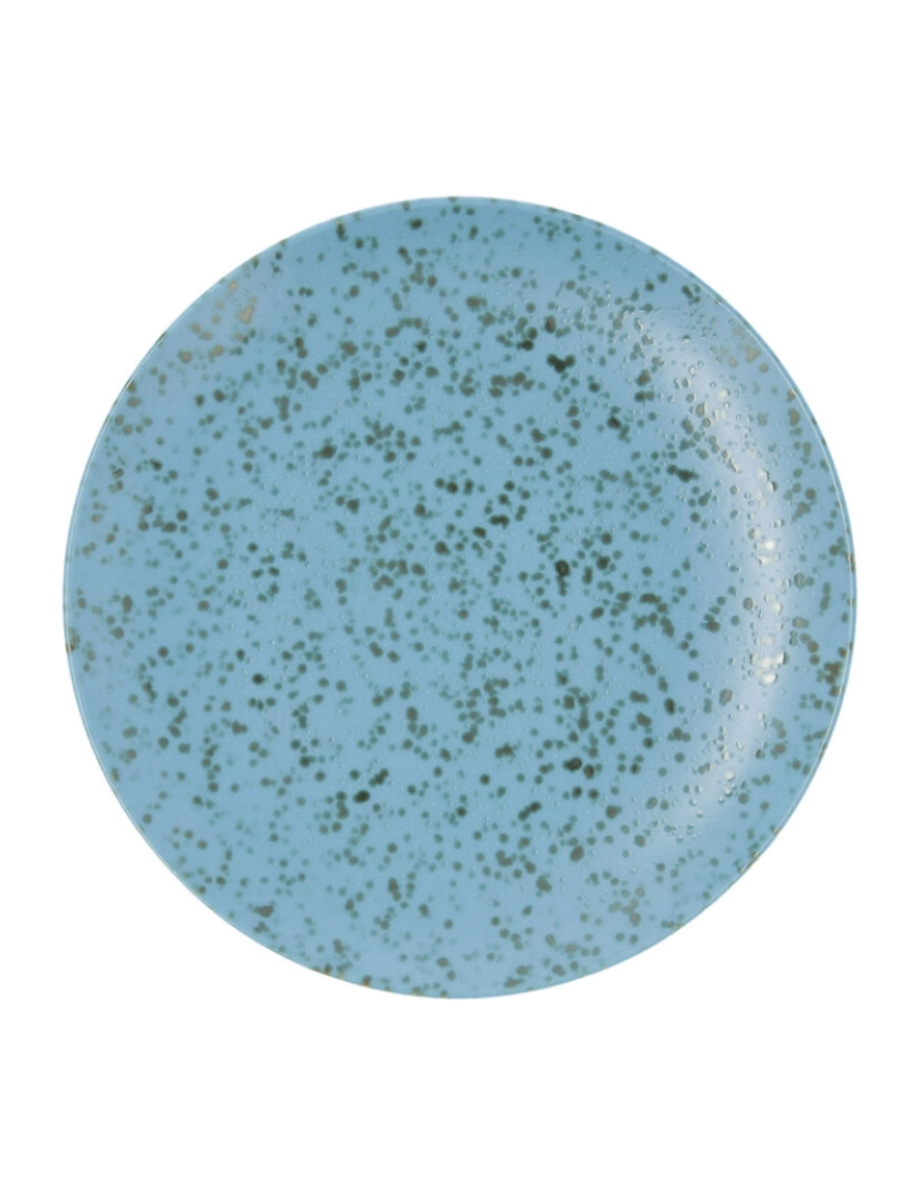 imagem de Prato de Jantar Ariane Oxide Azul Cerâmica Ø 24 cm (6 Unidades)2
